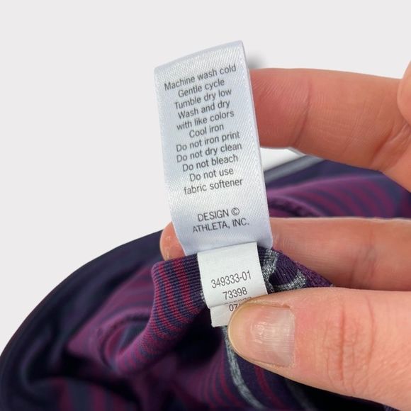 Athleta Colorblock Stripe Chaturanga Tight - Picture 5 of 8